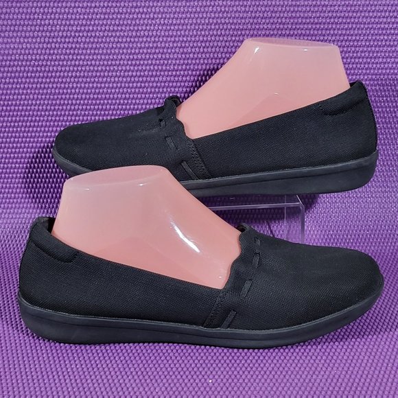 Clarks Cloudsteppers Ayla Shine Slip-On Shoes - Women's 8M - Picture 1 of 8